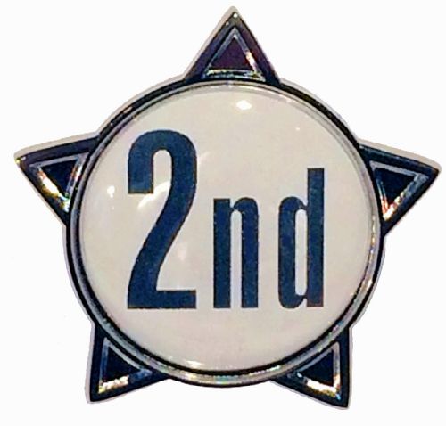 2nd titled star badge